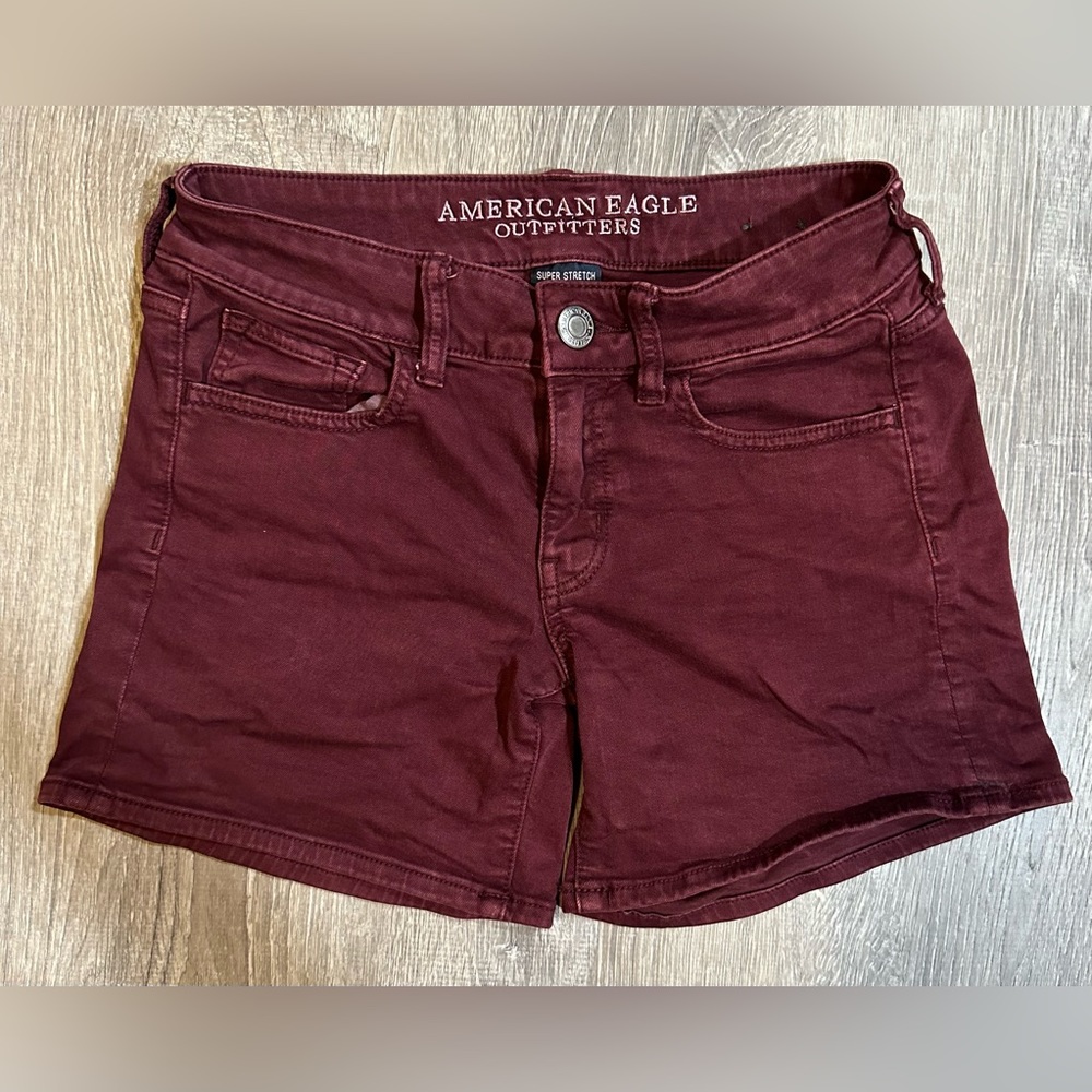 American Eagle Women’s Super Stretch Midi Shorts - Size - 2